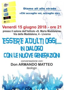 Essere adulti oggi... in dialogo con le nuove generazioni